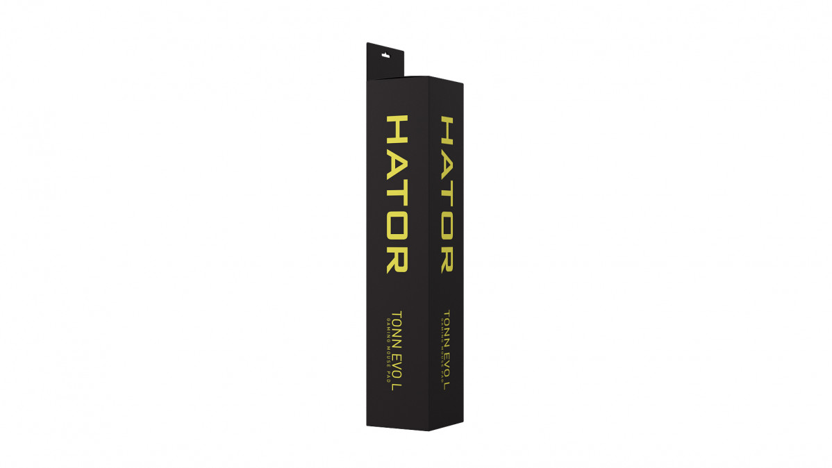 HATOR Tonn EVO L gamer egérpad - 500×420×4 mm (HTP-031) PC
