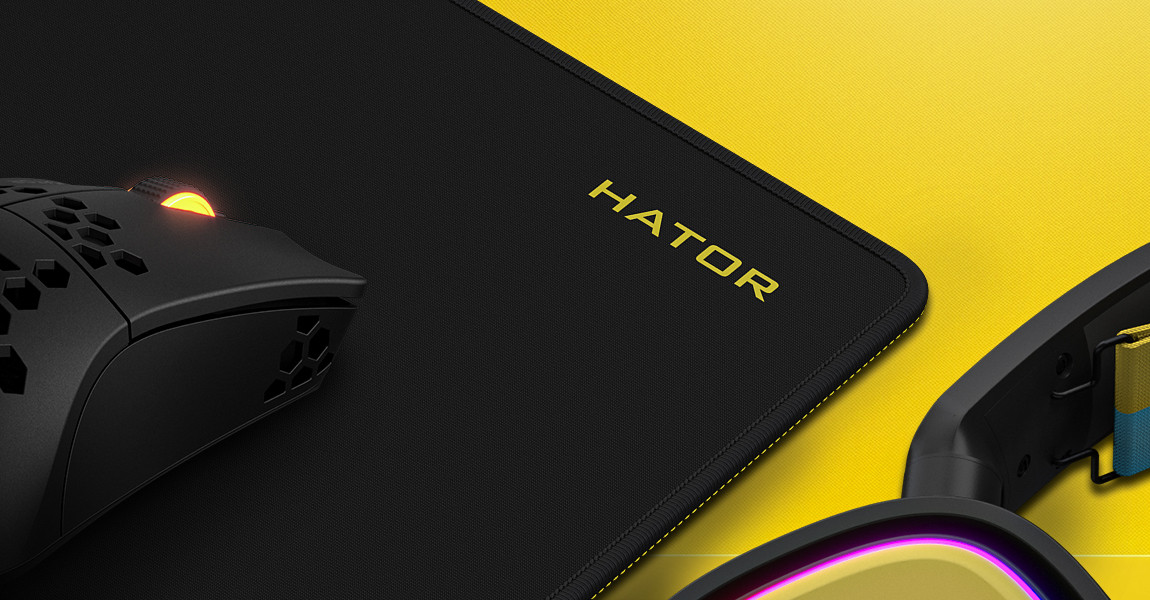 HATOR Tonn EVO L eSports Edition gamer egérpad - 500×420×4 mm (HTP-032) PC