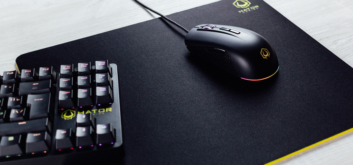 HATOR Tonn XXL gamer egérpad - 900×420×4 mm (HTP-040) PC