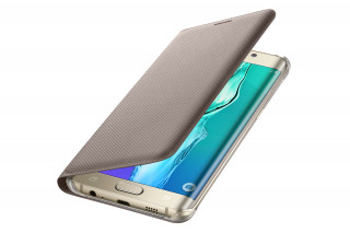 Samsung EF WG928PFE Gold Flip Tok S6 EdgePlus Mobil
