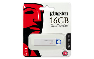 Kingston 16GB USB3.0 Kék-Fehér (DTIG4/16GB) Flash Drive PC