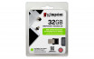 Kingston 32GB microUSB3.0 / USB3.0 Fekete (DTDUO3/32GB) Flash Drive thumbnail