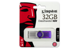Kingston 32GB USB2.0 Lila (DT101G2/32GB) Flash Drive PC