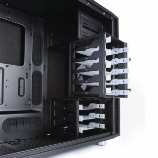 Fractal Design Define R5 Fekete ablakos (Táp nélküli) ATX ház PC