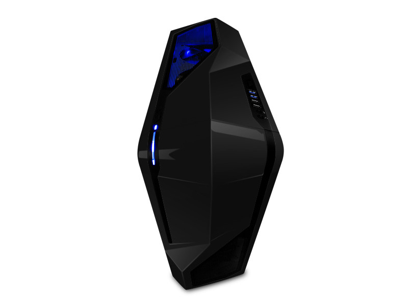 NZXT Phantom 410 Fekete (Táp nélküli) ATX ház PC