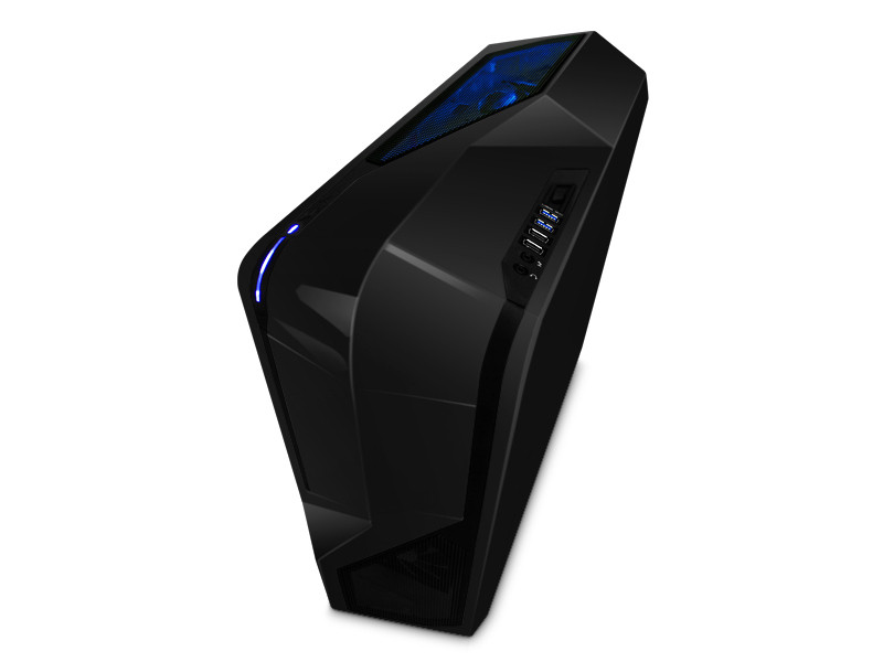 NZXT Phantom 410 Fekete (Táp nélküli) ATX ház PC