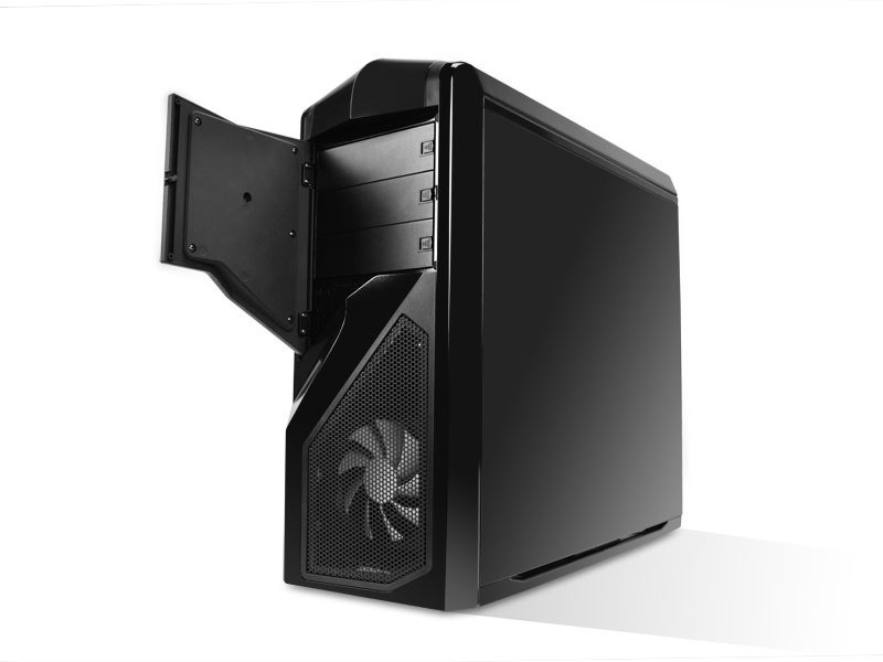 NZXT Phantom 410 Fekete (Táp nélküli) ATX ház PC