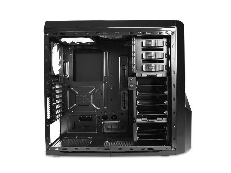 NZXT Phantom 410 Fekete (Táp nélküli) ATX ház PC
