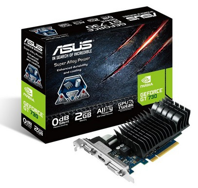 ASUS GT730-SL-2GD3-BRK nVidia 2GB GDDR3 64bit PCIe videokártya PC