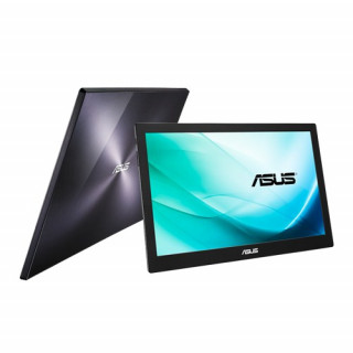 Asus 15,6" MB169B+ LED hordozható USB fekete-ezüst monitor PC