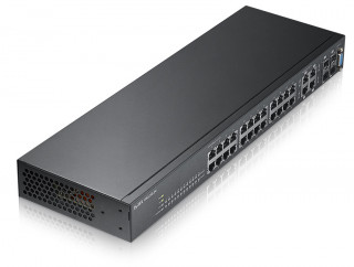 ZyXEL GS2210-24 28port GbE LAN L2+ menedzselhető switch PC