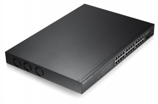 ZyXEL GS1900-24HP 24port GbE LAN smart menedzselhető PoE switch PC