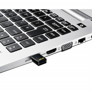 Asus USB-AC51 AC600 Mbps Dual-band USB hálózati Wi-Fi adapter PC