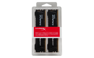 Kingston 16GB/2133MHz DDR-4 (Kit 2db 8GB) HyperX Savage Fekete XMP (HX421C13SBK2/16) memória PC