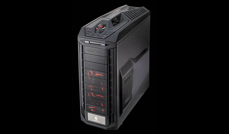Cooler Master CM Storm Trooper táp nélküli fekete ATX torony ház PC