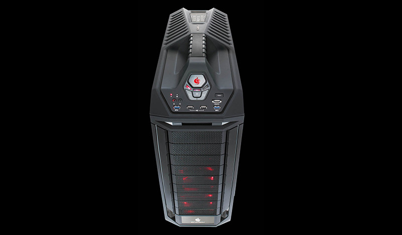 Cooler Master CM Storm Trooper táp nélküli fekete ATX torony ház PC