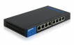 Linksys SMB LGS308 8port GbE LAN smart menedzselhető asztali switch thumbnail