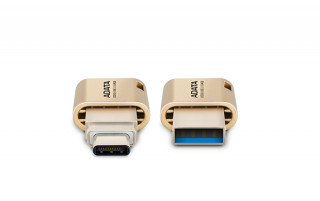 ADATA 64GB USB3.1 Type-C Arany (AUC350-64G-CGD) Flash Drive PC