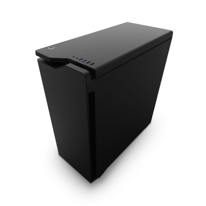 NZXT H440 Mid Tower Fekete (Táp nélküli) ATX ház PC