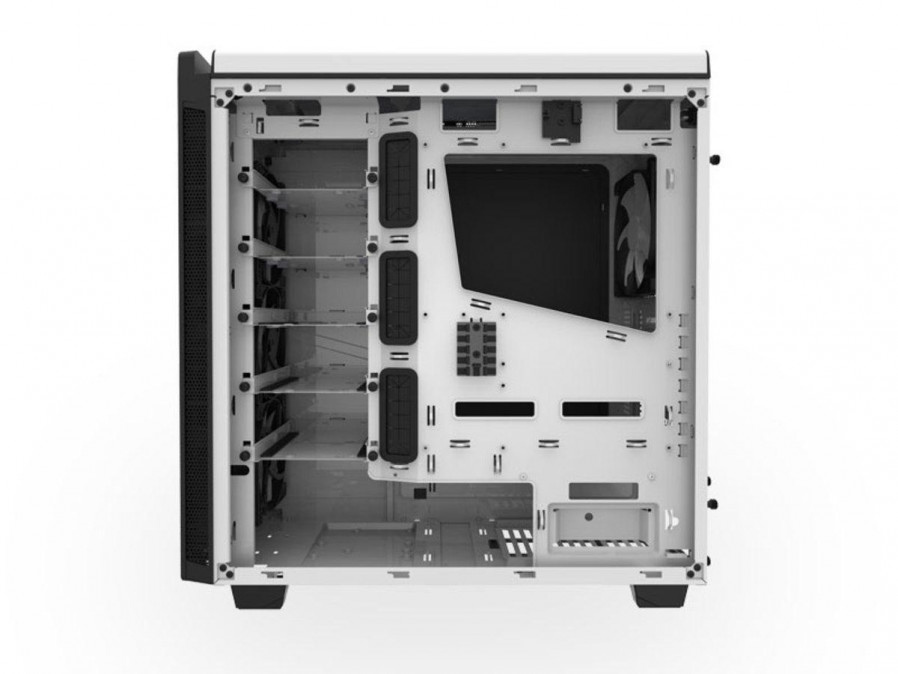 NZXT H440 Mid Tower -Fehér-Fekete (Táp nélküli) ablakos ATX ház PC