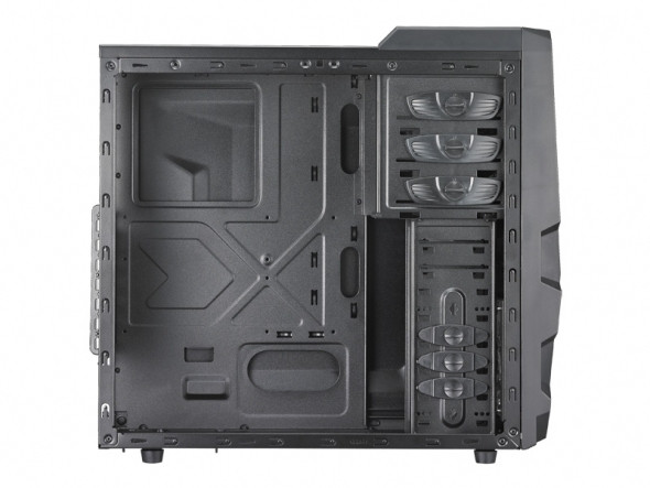 Cooler Master K380 táp nélküli fekete ATX ház PC