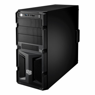 Cooler Master Elite Knight 350 táp nélküli fekete ATX ház PC