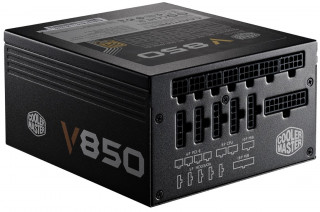 Cooler Master V850 Fully-Modular 850W PFC 12 cm ventillátorral dobozos tápegység PC