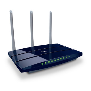 TP-Link TL-WR1043ND Vezeték nélküli 450Mbps Gigabit Router PC