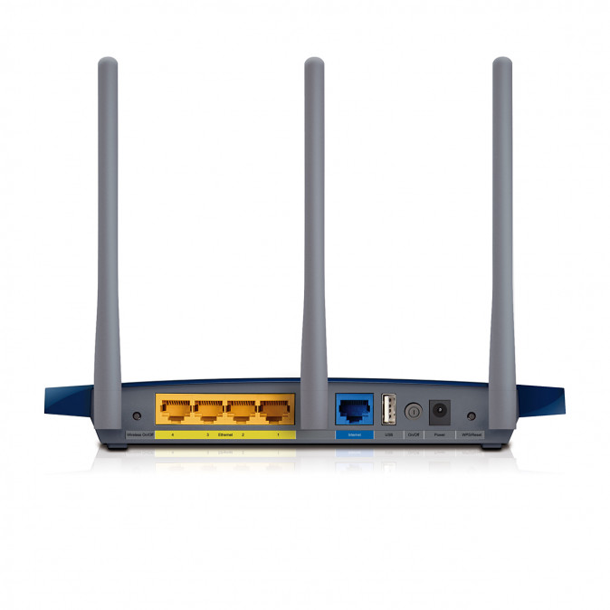 TP-Link TL-WR1043ND Vezeték nélküli 450Mbps Gigabit Router PC