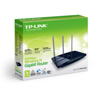 TP-Link TL-WR1043ND Vezeték nélküli 450Mbps Gigabit Router PC