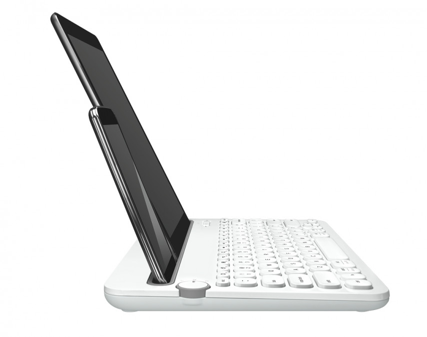 Logitech K480 Multi-device fehér Bluetooth US billentyűzet PC