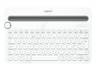 Logitech K480 Multi-device fehér Bluetooth US billentyűzet PC