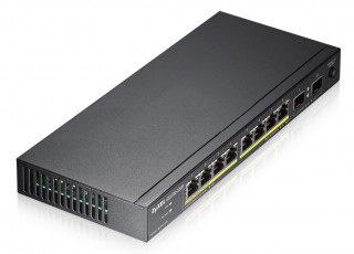ZyXEL GS1100-10HP 8 LAN GbE PoE 2 GbE SFP port (120W) switch PC