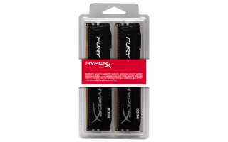 Kingston 16GB/2133MHz DDR-4 HyperX FURY fekete (Kit 2db 8GB) (HX421C14FB2K2/16) memória PC