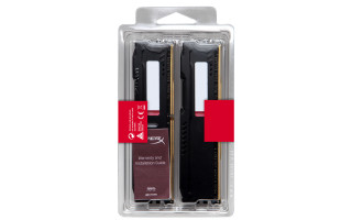 Kingston 16GB/2400MHz DDR-4 HyperX FURY fekete (Kit 2db 8GB) (HX424C15FB2K2/16) memória PC