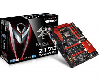 ASRock Fatal1ty Z170 Gaming K4 Alaplap (90-MXGYX0-A0UAYZ) PC