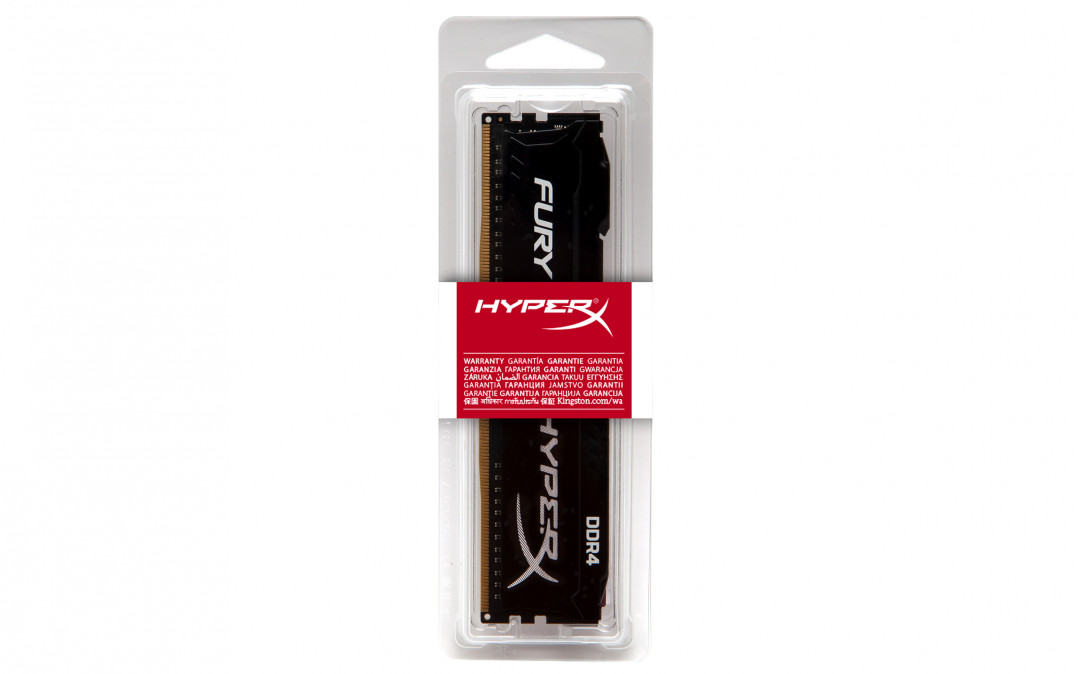 Kingston DDR4 2133 4GB HyperX Fury CL14 Fekete HX421C14FB/4 PC