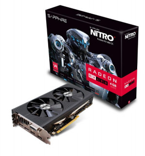 SAPPHIRE Radeon RX 480 NITRO+ 4GB GDDR5 256bit PCIe (11260-02-20G) Videokartya PC