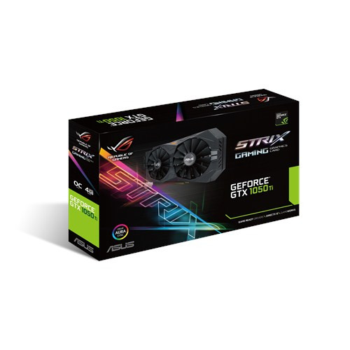 ASUS GeForce GTX1050 Ti Strix OC 4GB GDDR5 (STRIX-GTX1050TI-O4G-GAMING) 90YV0A30-M0NA0 PC