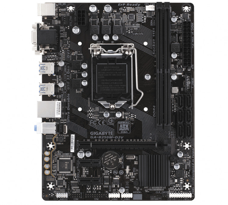 GIGABYTE 1151 GA-B250M-D2V (GA-B250M-D2V) PC