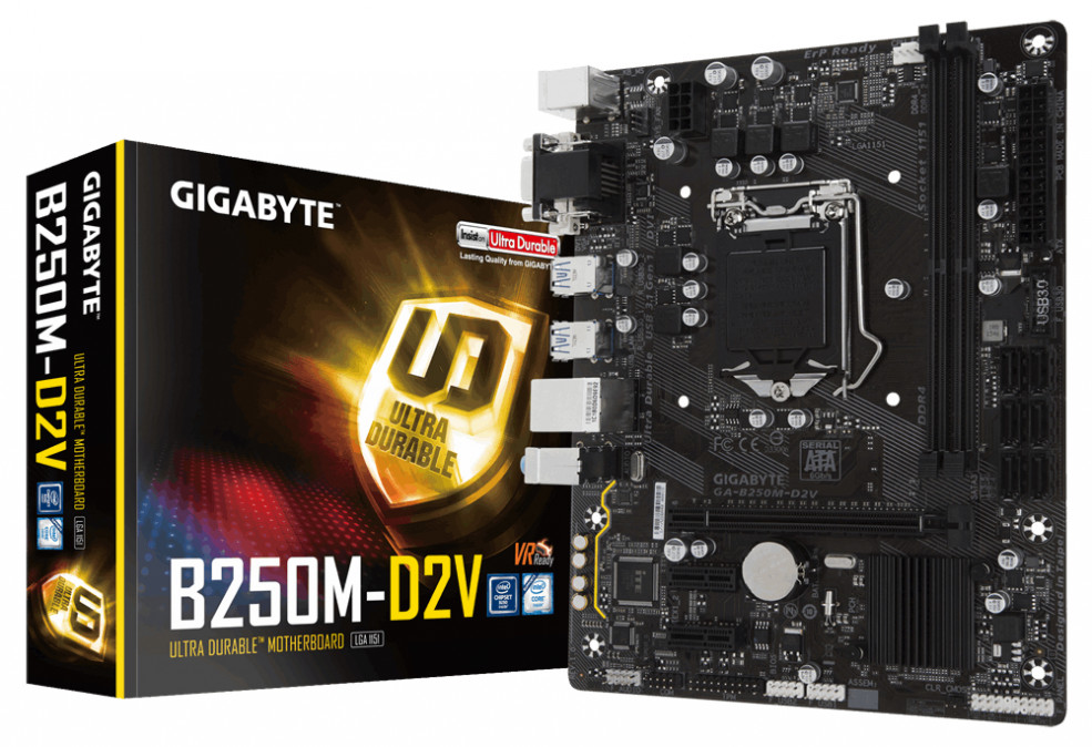 GIGABYTE 1151 GA-B250M-D2V (GA-B250M-D2V) PC