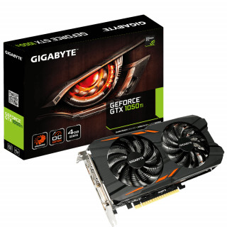 GIGABYTE GeForce GTX1050 Ti 4GB GDDR5 Windforce OC GV-N105TWF2OC-4GD PC