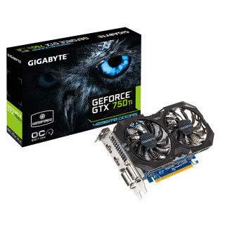 GIGABYTE GeForce GTX750 Ti OC 4GB GDDR5 (WindForce 2X) GV-N75TWF2OC-4GI PC