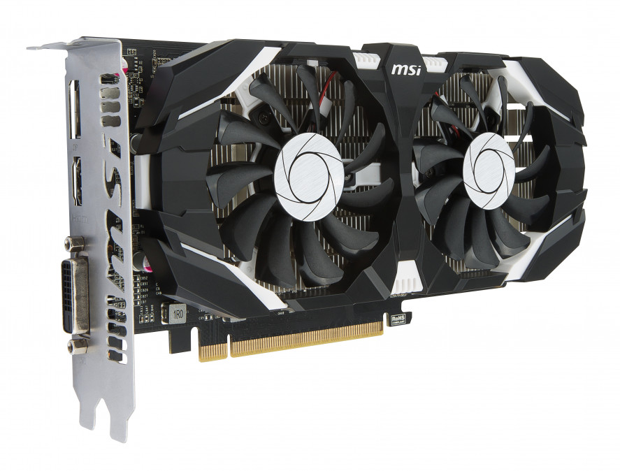 MSI GeForce GTX1050 2GT OC 2GB GDDR5 (V809-2286R) PC