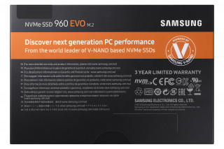 Samsung 960 Evo 250GB NVMe MZ-V6E250BW PC