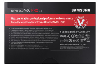 Samsung 960 Pro 512GB NVMe MZ-V6P512BW PC