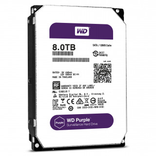 Western Digital Purple 8TB 3.5" SATA3 5400RPM 128MB (WD80PUZX) PC