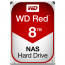 Western Digital Red 8TB 3.5" SATA3 5400RPM 128MB (WD80EFZX) thumbnail