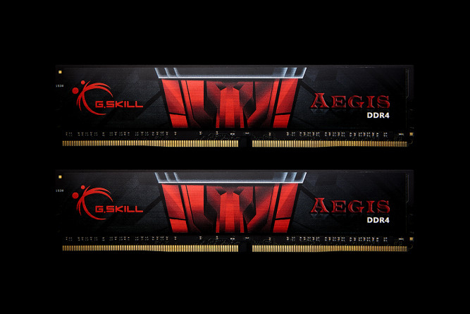 G.Skill DDR4 2400Mhz 16GB Aegis CL15 KIT (2x8GB) (F4-2400C15D-16GIS) PC