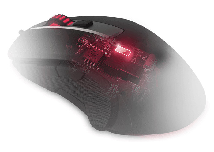 Asus Cerberus Fortus Gaming egér (90YH01H1-BAUA00) PC